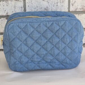 Puffy Quilted Denim Large